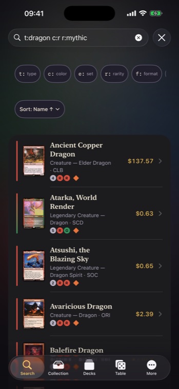 Search results for red mythic dragons